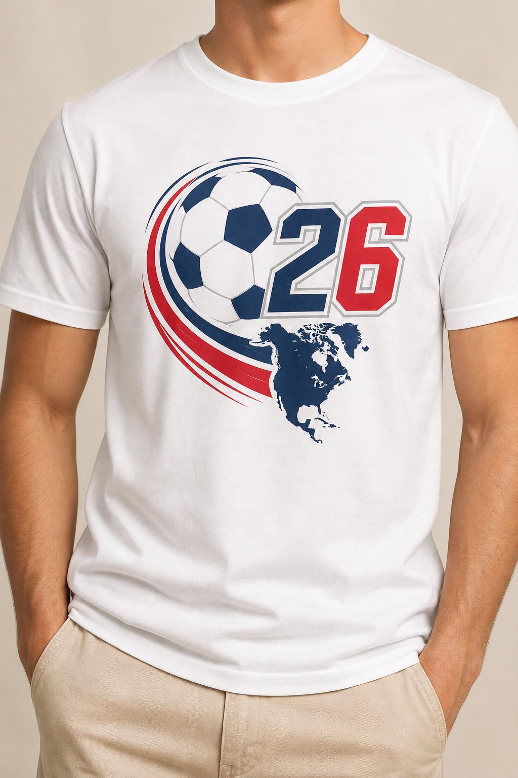 Cup '26 t-shirt in the selected color